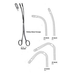 Kidney Stone Forceps Randalls 23 Cm-9" # 2