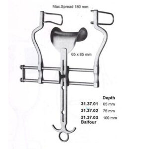 Retractor Self Retaining Balfour 75Mm