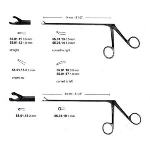 Hypophysectomy Micro Cup Forceps 18Cm-7" 3Mm